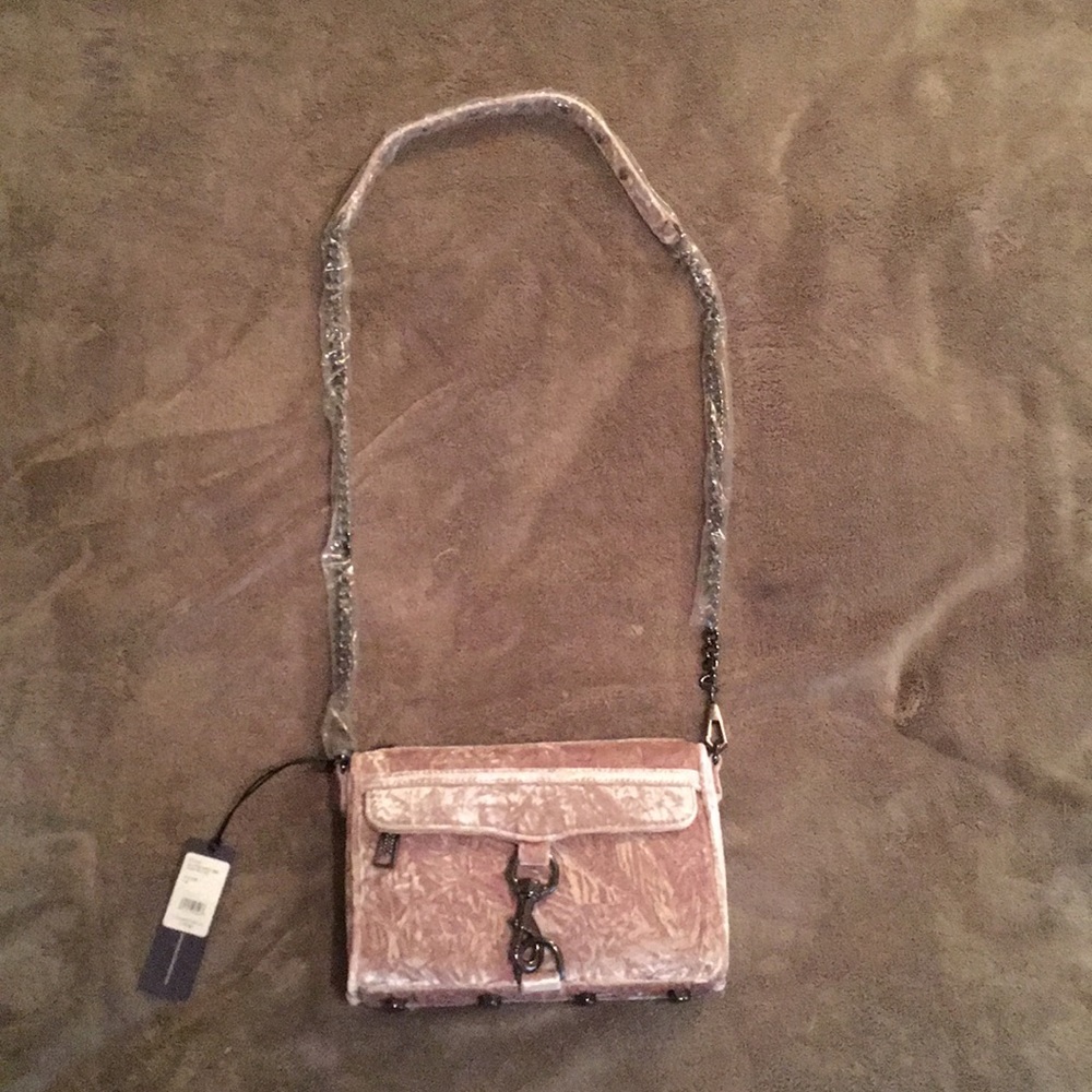 Rebecca Minkoff Velvet Mini MAC Putty